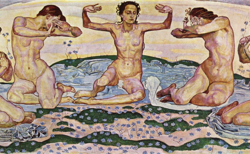 La Técnica Pictórica de Hodler en la pintura de los Paises en Maloja, según W.F. Burguer